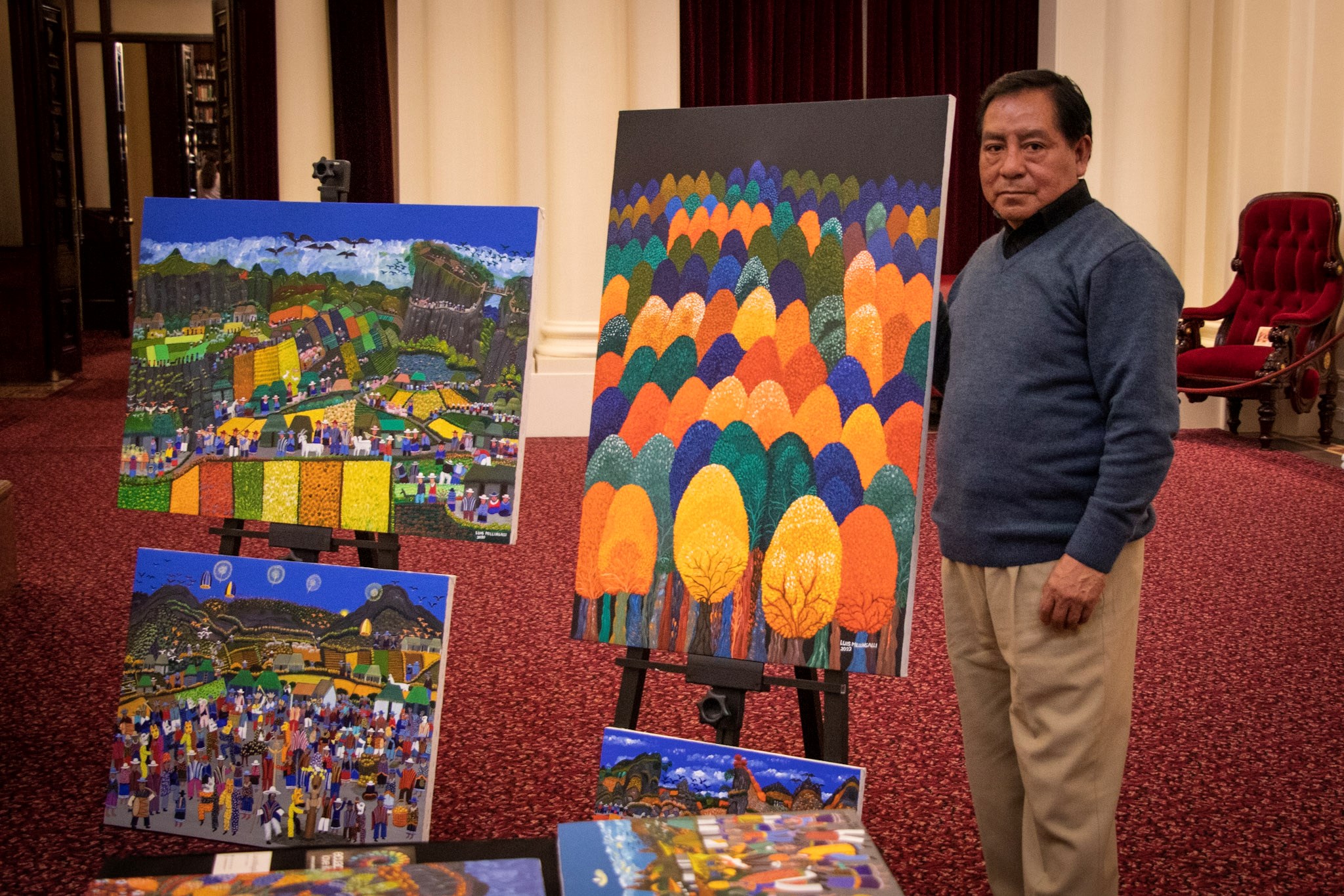 Art of the Andes on show at Parliament