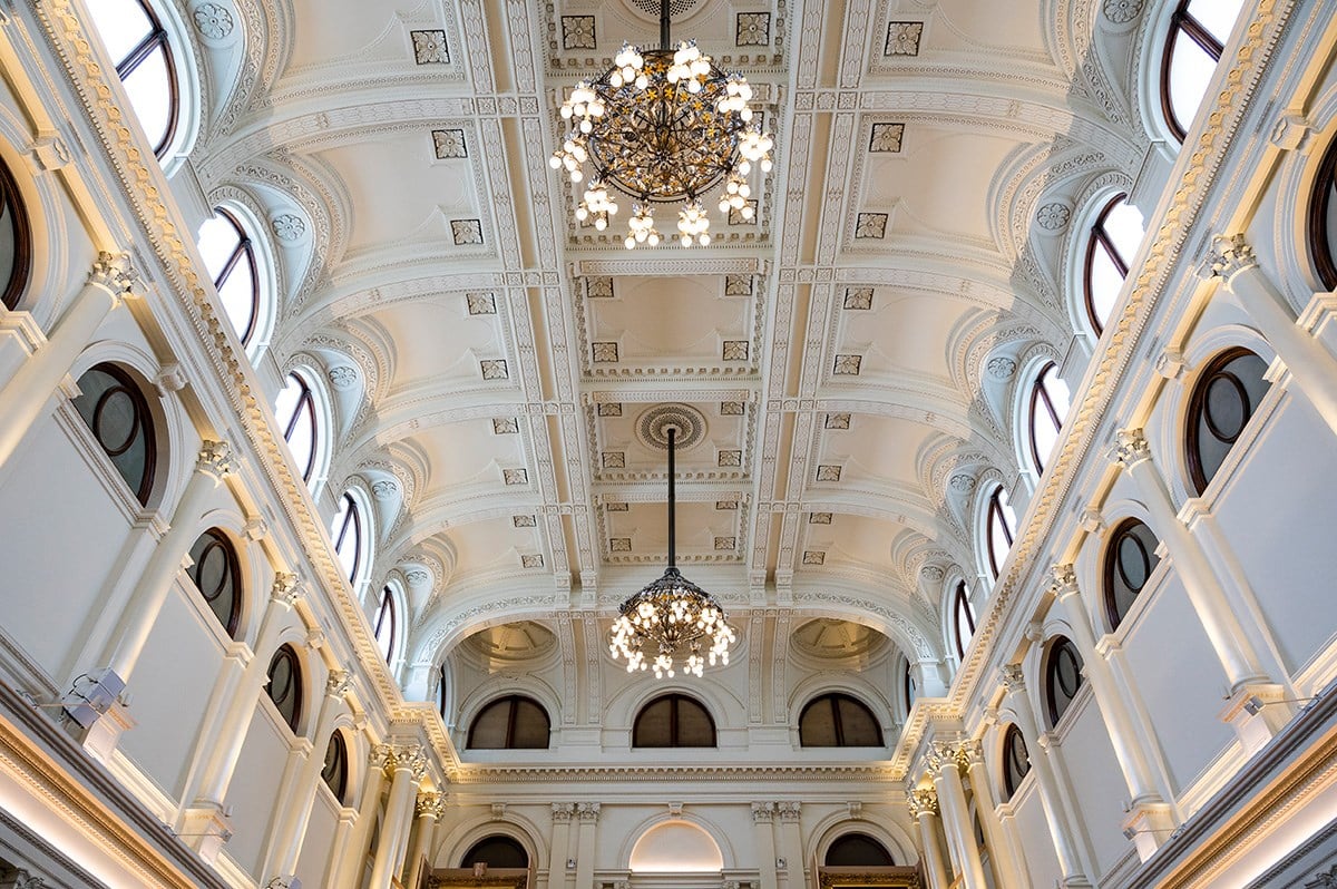 Queen's Hall is one of the first spaces that students will experience on their visit to Parliament House.