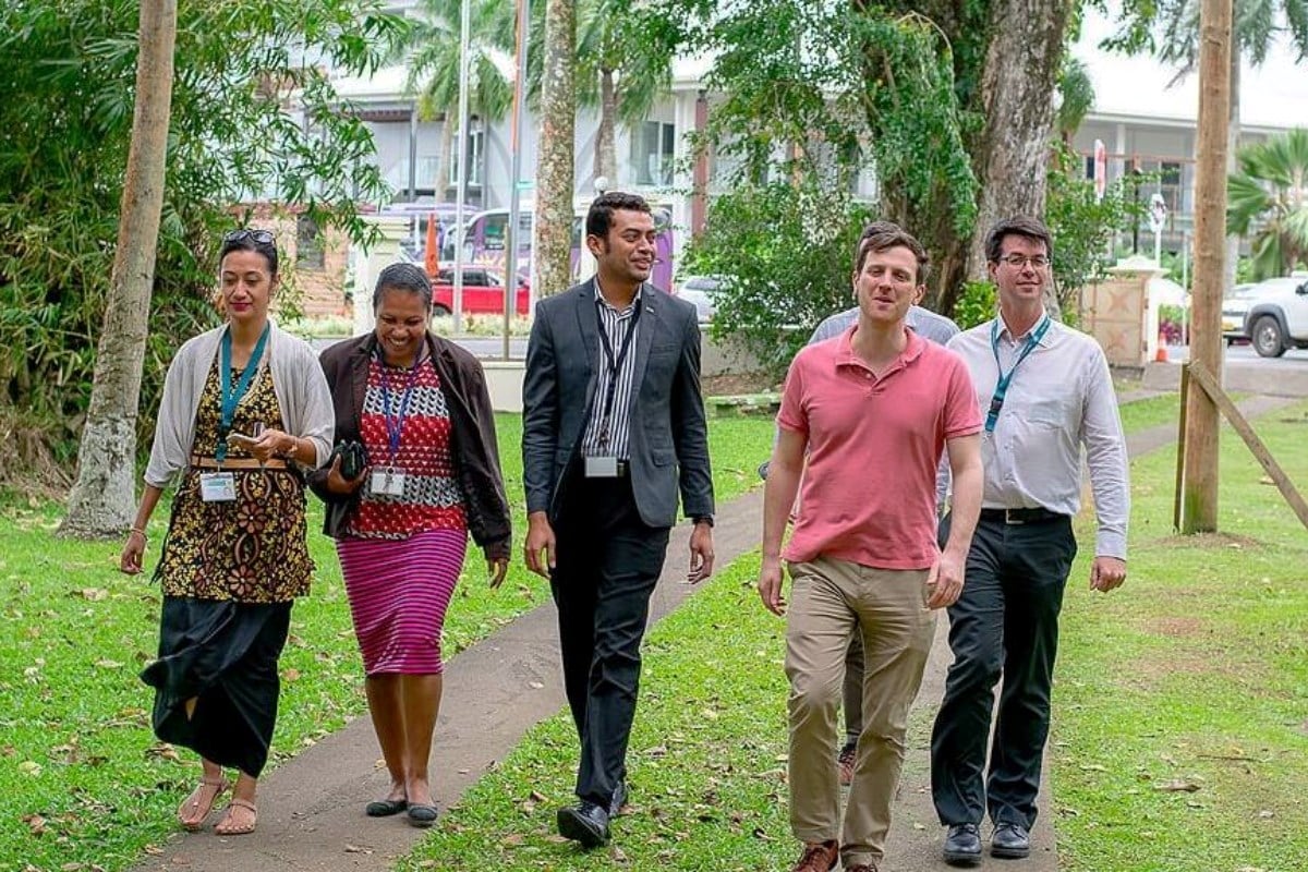 Boosting parliamentary capacity through joint initiatives between Victorian and Pacific Island parliaments, including support for budget analysis in Fiji by a team of researchers.