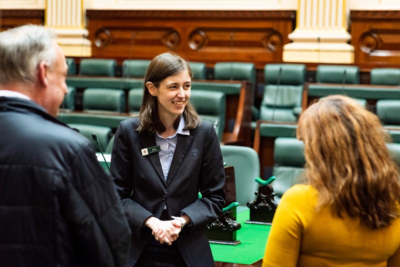 The Parliament of Victoria provides free public tours, run by experienced tour guides.