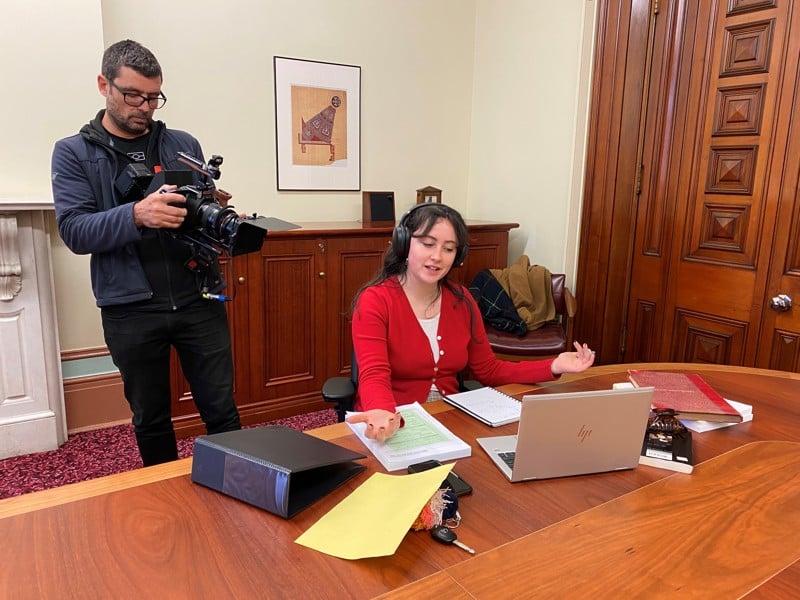 Putting pen to parliament