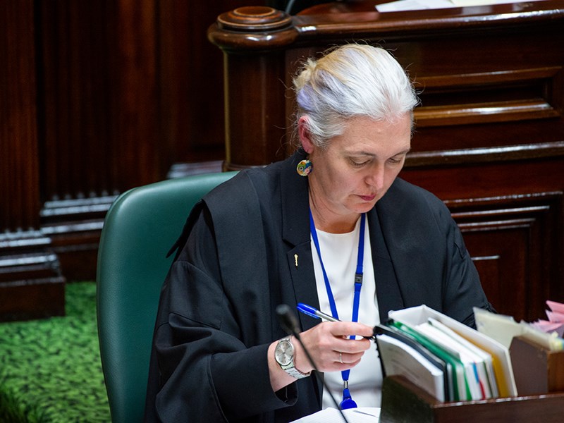 Legislative Assembly sitting