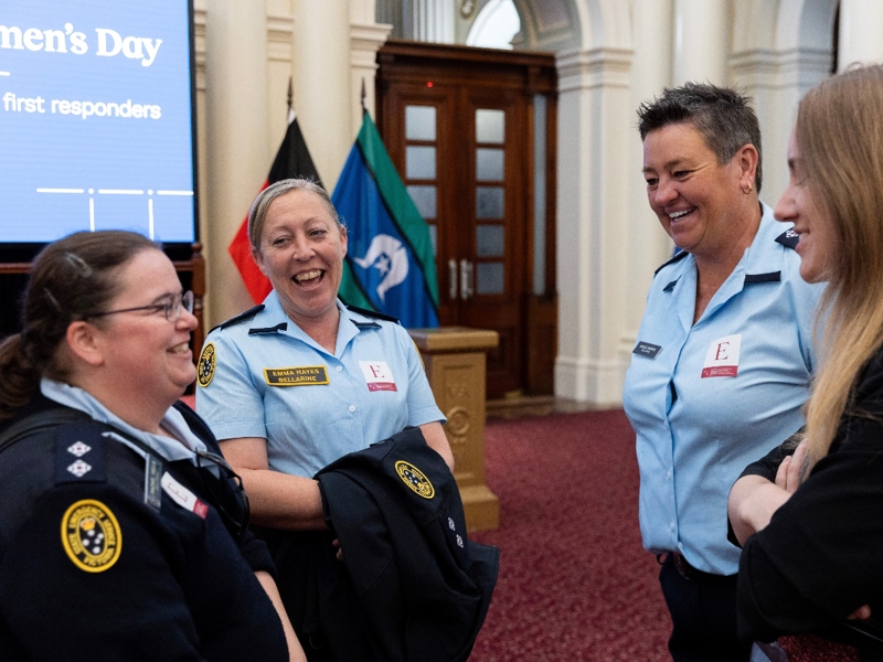 Dedication of women first responders celebrated
