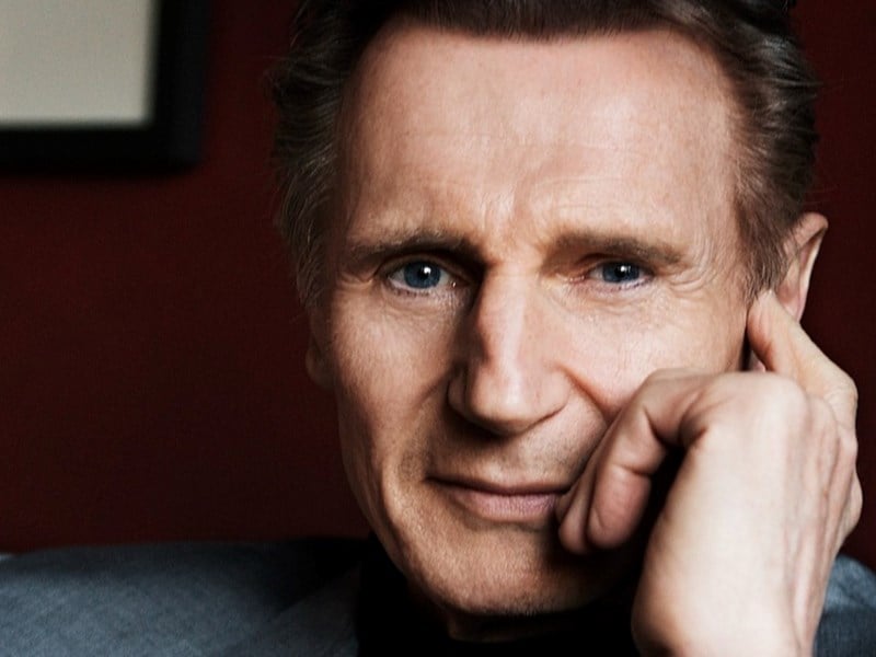 Liam Neeson was in Victoria for filming of The Mongoose. Photo: courtesy of Creative Victoria