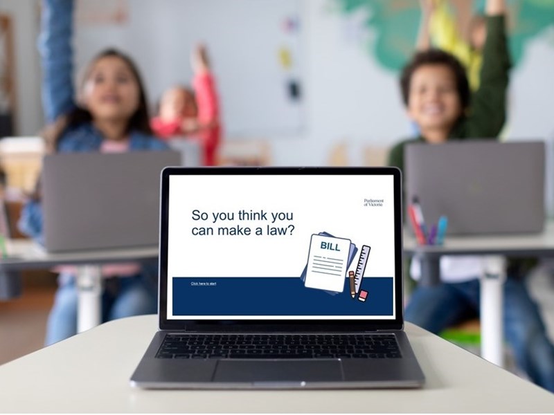 So you think you can make a law 