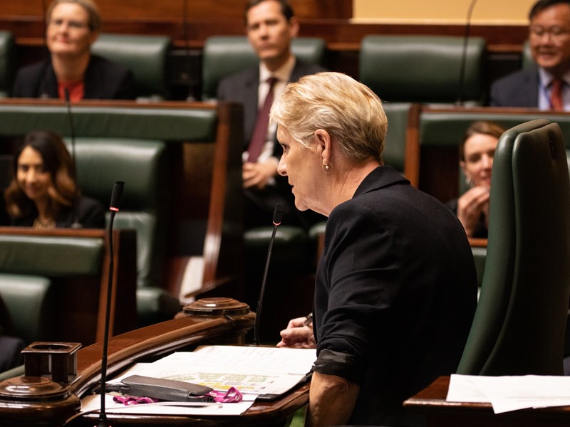 Legislative Assembly sitting