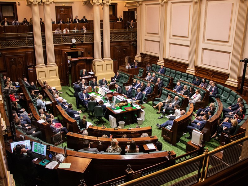 Legislative Assembly sitting