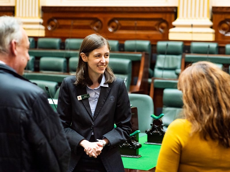 Free public tour of Parliament House 