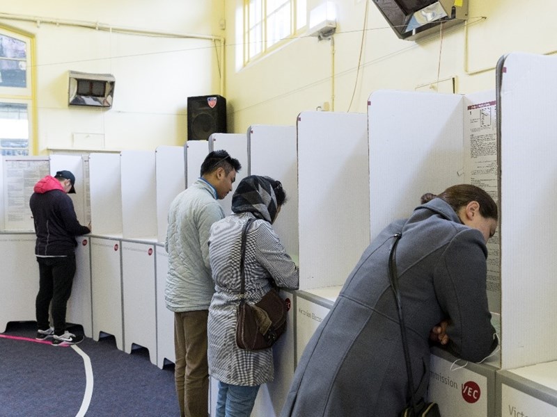Photo credit: Victorian Electoral Commission