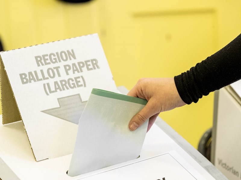 Group voting tickets explored in parliamentary library paper 