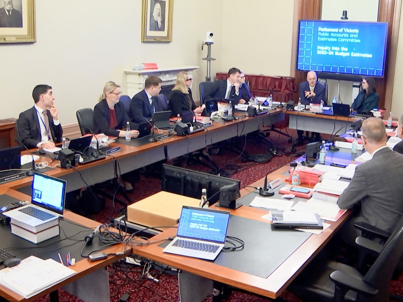 Budget estimates inquiry considers report
