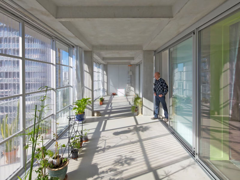 Grand Parc in Bordeaux, France has been cited as a successful example of retrofitted public housing.