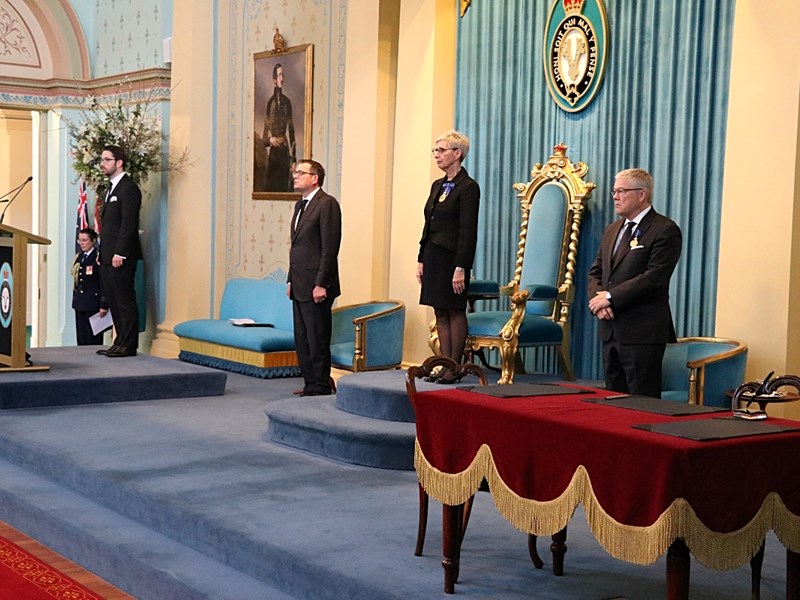 Victoria's ceremony for the Proclamation of His Majesty King Charles III