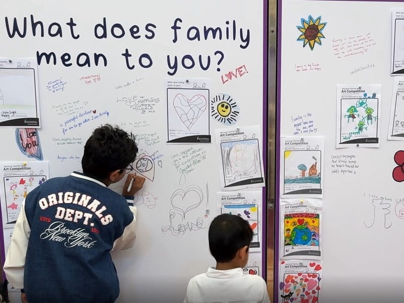 During an awards ceremony at Parliament House the winning entrants were presented with certificates.