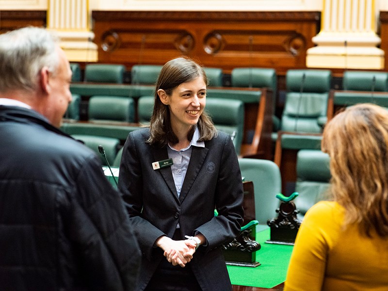 The Parliament of Victoria provides free public tours, run by experienced tour guides. 